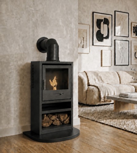 Hearth and bio ethanol stove - bio,