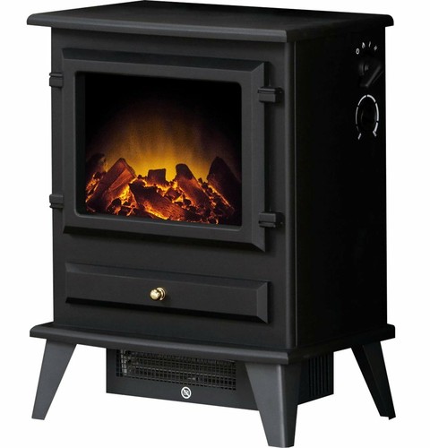 Black electric stove - stove, fire