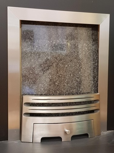 Replacement gas fire silver - replacement,