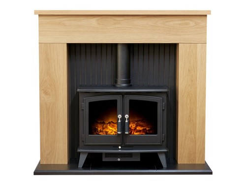 Electric fire stove - fire,