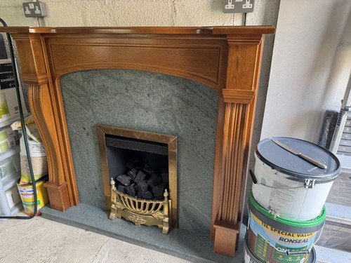Gas fire surround marble - surround,