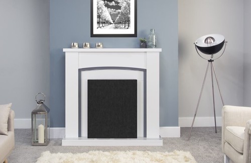 Oak cream fireplace - oak,